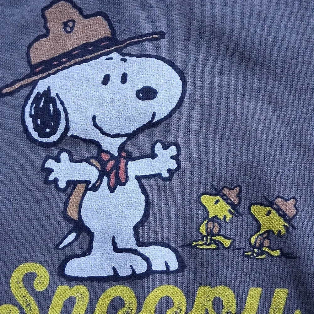 Peanuts Charcoal Snoopy Scout T-Shirt - Picture 2 of 6
